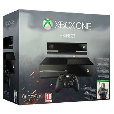 Microsoft Xbox One 500Gb + Kinect + The Witcher 3: Wild Hunt Game of The Year Edition (русская версия)